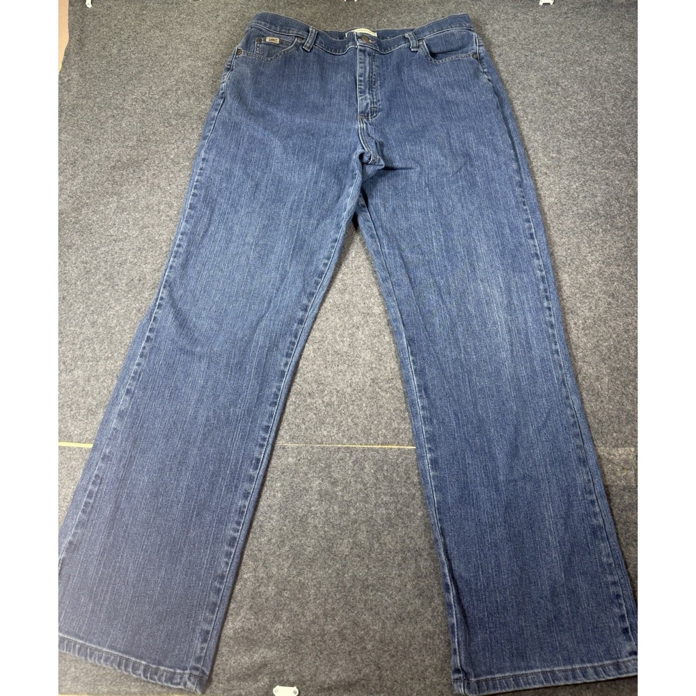 Lee Women's Relaxed Straight Leg Jeans Size 16‎ Long